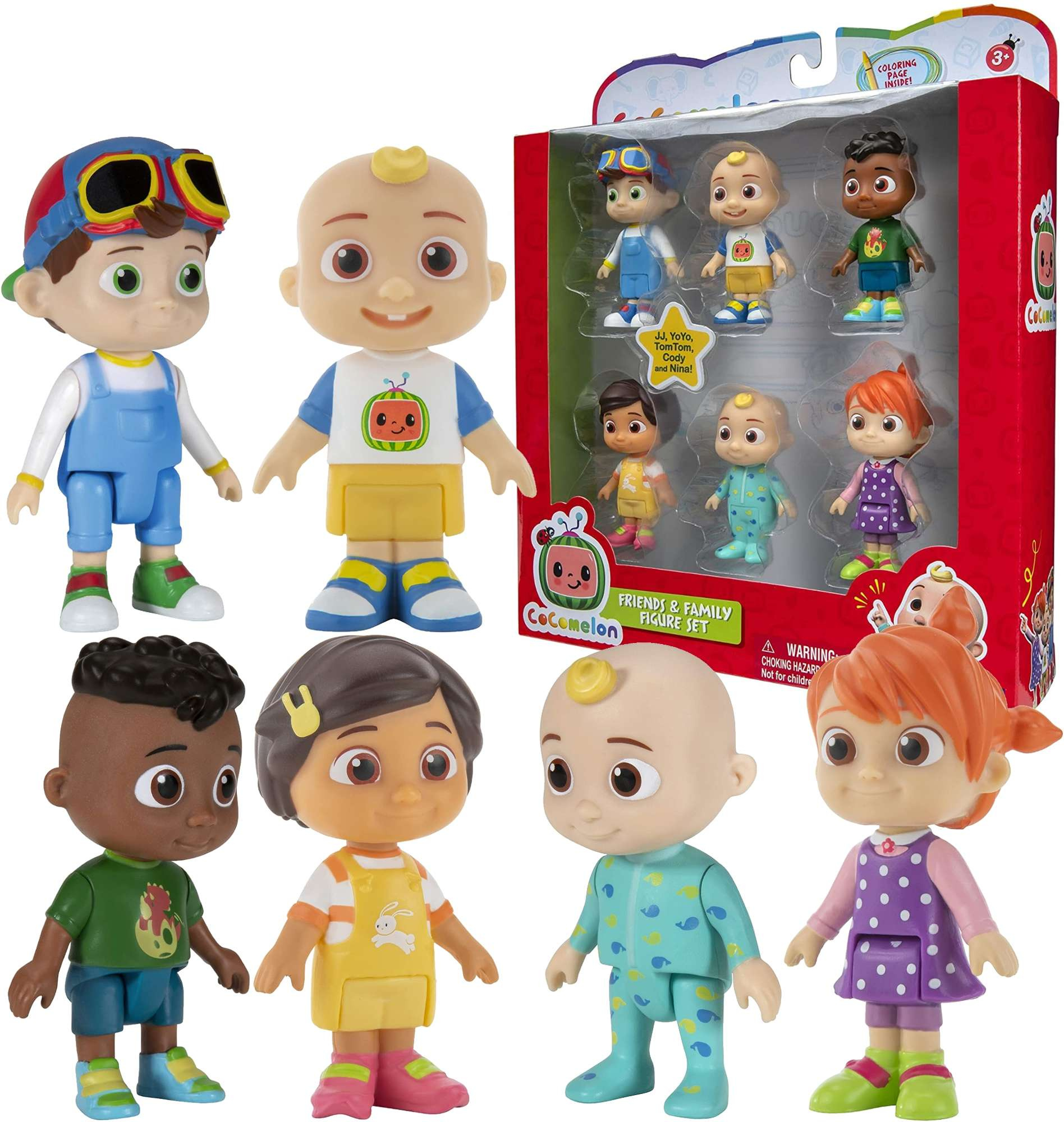 FABA Cocomelon Hörfigur - 14 Kinderlieder Für Kleinkinder 1-3 Jahre