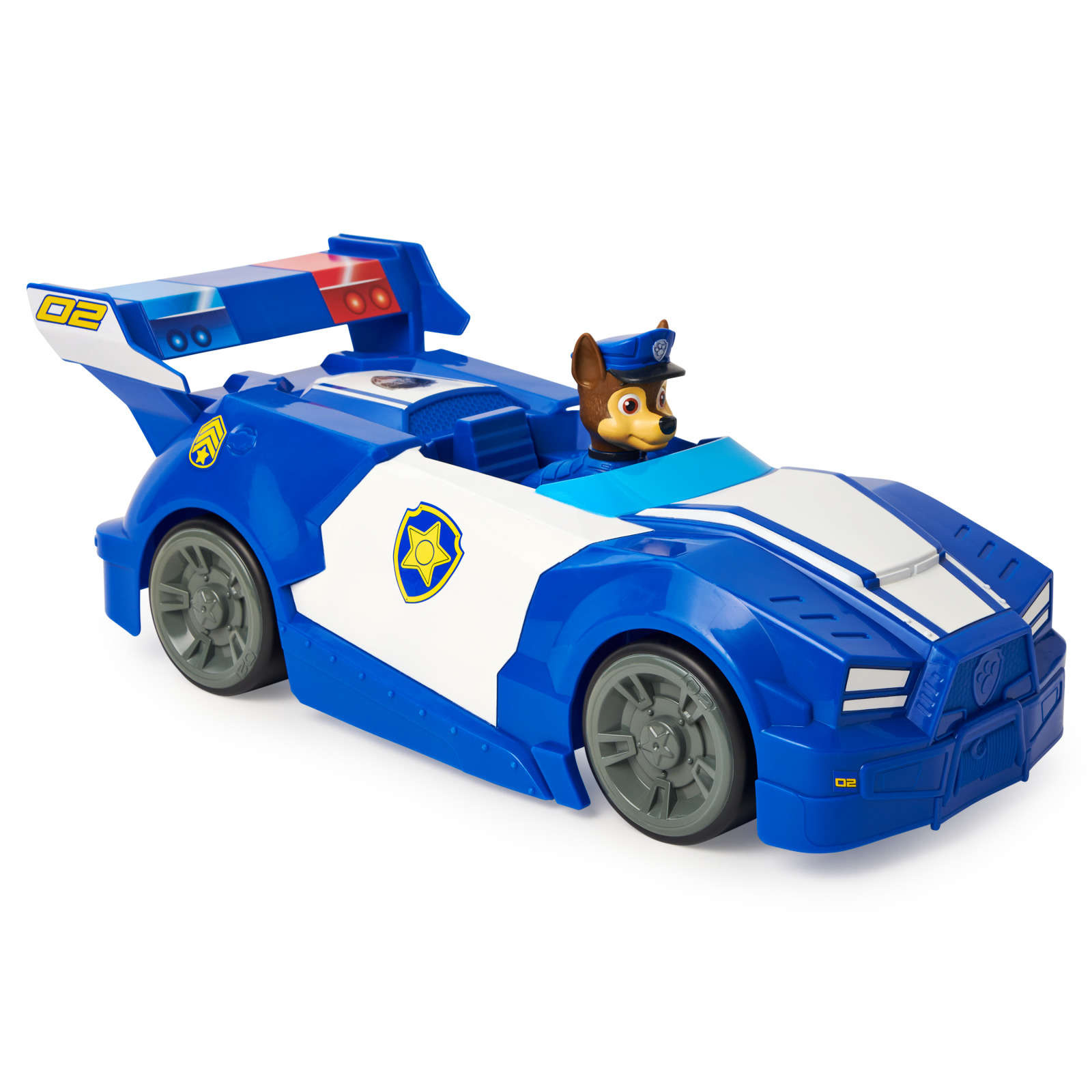 Spin Patrol Paw Patrol Movie groBes Fahrzeug Polizeiwagen Chase 45 cm