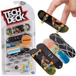 Maxallure Tech Deck 4er-Pack farbenfrohe Fingerboard-Skateboards zum Zusammenbauen