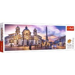 Trefl Puzzle 500 Panorama Piazza Navona Rom