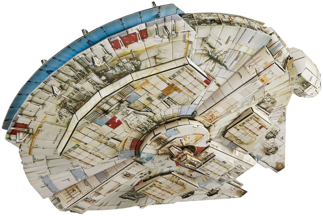 Puzzle 4D Build Star Wars Falcon Millennium 3D Modell zum Zusammenbauen