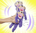 ScreamerZ Interactive Screamer Maskottchen Lila Affe mit Sound