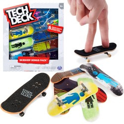 Tech Deck Set Sk8Shop 6 Skateboard Bonus Pack Girl + Zubehör