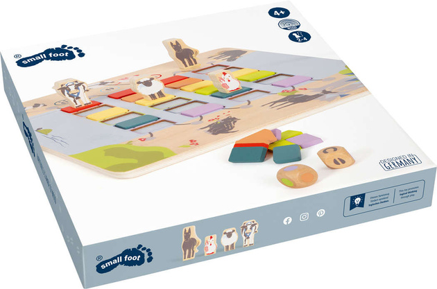 Kleiner Fuß Holzbrückenspiel Freunde