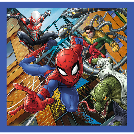 Trefl 34841 Puzzle 3in1 Spider-man Spider Force