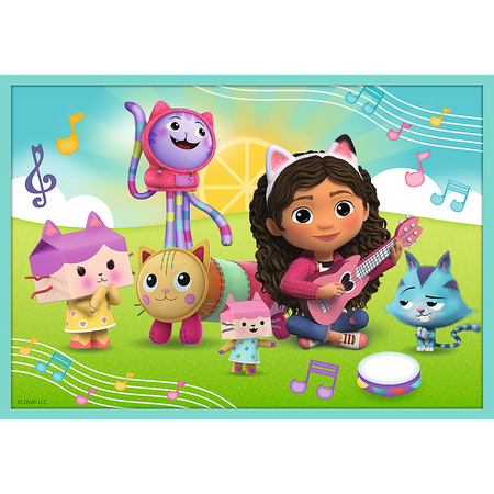 Gabi's Big Cat House Puzzle 10in1 Jigsaw Puzzle In Gabis Welt 4+ 329 Teile Trefl