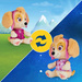 Paw Patrol Bedtime Plüsch Maskottchen Skye weiches Kuscheltier 25cm