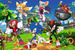 Trefl Puzzle 160 Elemente Sonic und seine Freunde buntes Puzzle für die Jüngsten