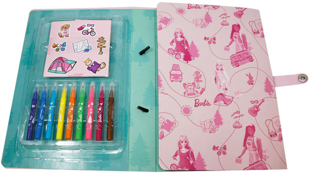 Set Barbie Brave Explorers Travel Notebook + Zubehör