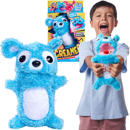 ScreamerZ Interaktives Screamer Blau Teddy Maskottchen mit Sound 30 cm