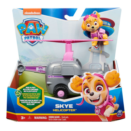 Paw Patrol 2in1 Skye Hubschrauber und Figur eco Set
