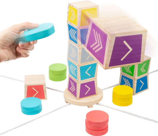 Small Foot Kubb Holz-Turm Arcade Spiel