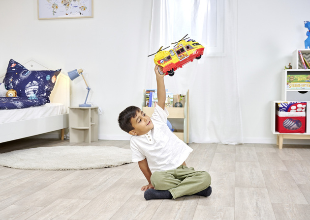 Bergrettungshubschrauber mit Sound- und Lichteffekten 30 cm