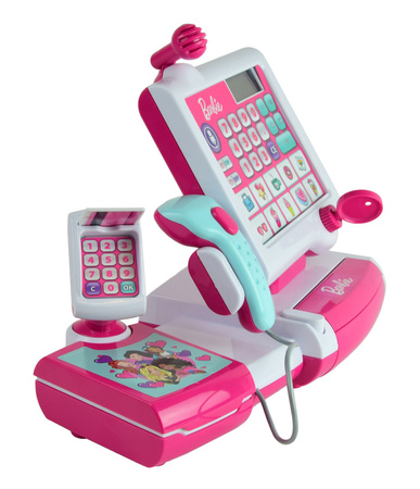 Klein 9339 Ladenkasse mit Scanner Barbie