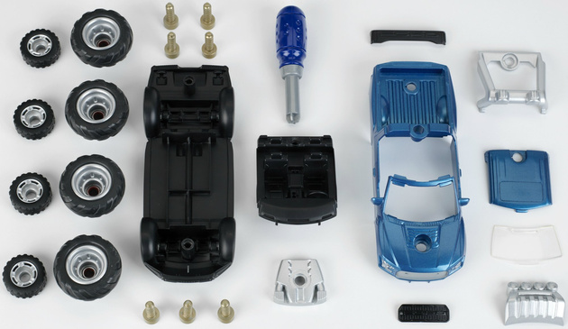 Ford F150 Raptor Auto-Montagesatz mit Schraubenzieher Klein