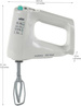 Braun Spielzeug-Handmixer mit Ton Klein 9623