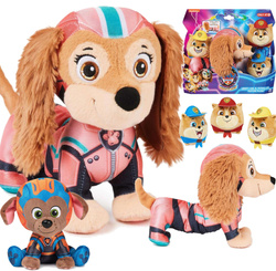 Paw Patrol The Mighty Kinofilm Liberty Plüsch Maskottchen Hund 20 cm Gund + Poms Katzen