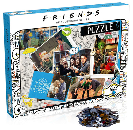 Puzzle 1000 Elemente Freunde