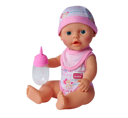 Funktionelle pinkelnde Babypuppe New Born Baby 30 cm