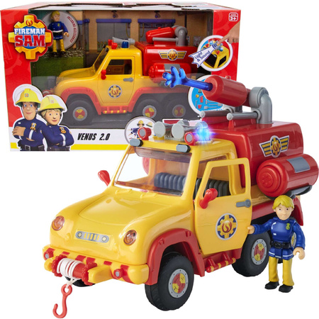 Feuerwehrmann Sam Feuerwehrauto Venus 2.0 mit Penny Figur Licht und Sound