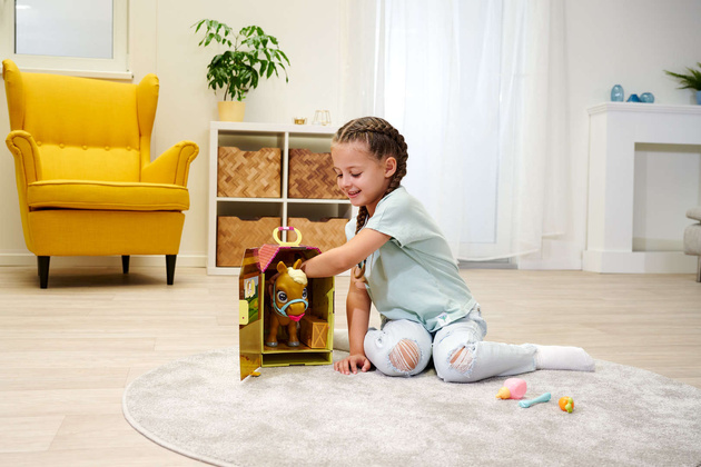 Pamper Petz Interactive Pony Figur + Zubehör Diaper Gang
