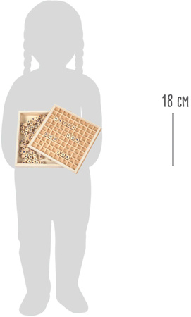 Small Foot Educate Buchstaben und Wörter Lernspielzeug aus Holz