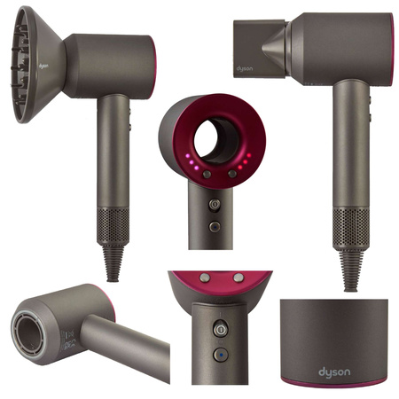 Dyson Deluxe Kinderfriseurset Supersonic Haartrockner Corrale Haarglätter 7 Teile Casdon