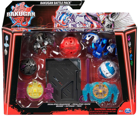 Bakugan Battle Pack Strategie Spiel + Special Attack Dragonoid Figuren Set