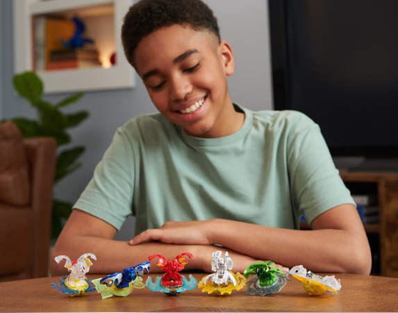 Bakugan Training Set + Spidra Insekt Clan Figur Grün Strategie Spiel