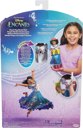 Singende Mirabellenpuppe mit Akkordeon Unser zauberhafter Encanto