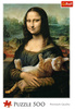 Trefl Puzzle 500 Elemente Moauf Lisa und die Katze Pruczek