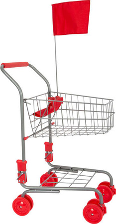 Small Foot 4046 Kinder-Einkaufswagen Silber