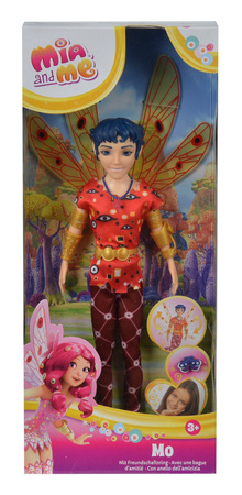 Simba Mia and Me Mo Puppe mit beweglichen Flügeln 23 cm mit Zubehör