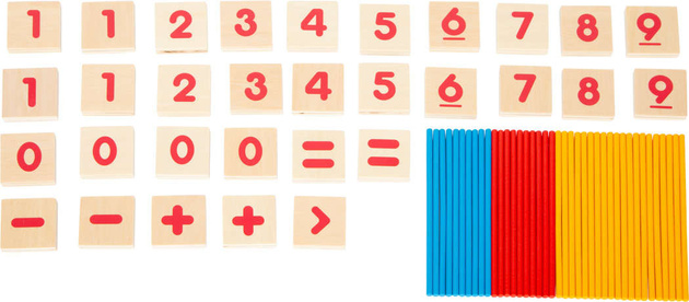 Kleiner Fuß Mathe-Lernspiel