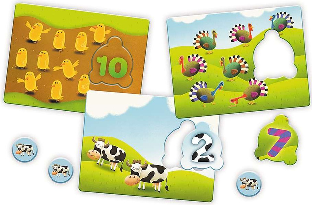 Lehrreiches Zählspiel Little Explorer Numbers