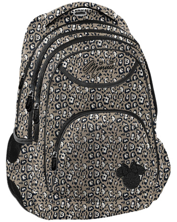 BeUniq Minnie Leopard Druck Schultasche Rucksack