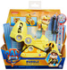 Paw Patrol Rubble Deluxe Bulldozer Buddel Bulldozer Baufahrzeug mit Raketenwerfer + Figur Die Movie der Kinofilm