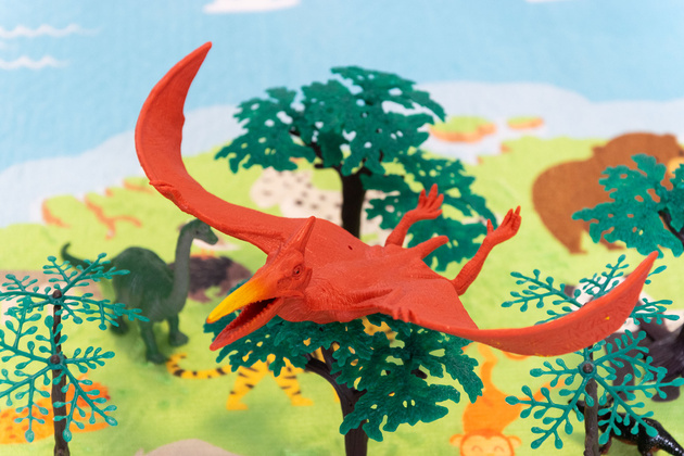 Savage Satz von Dinosaurier-Figuren in einem Behälter 55 Stück