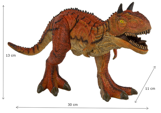 Carnotaurus Dinosaurier Figur beweglicher Mund