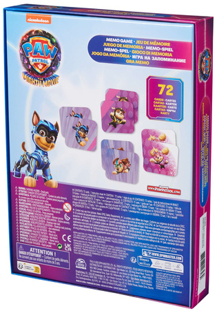Paw Patrol The Mighty Movie Memo Match Kartenspiel