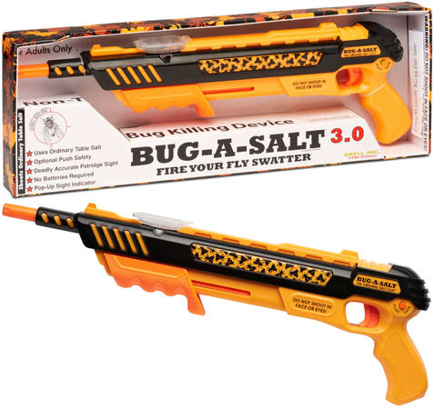 Bug-A-Salt 3.0 Orange Crush BS-63-OC Moskito-Fliegenpistole umweltfreundlicher Karabiner