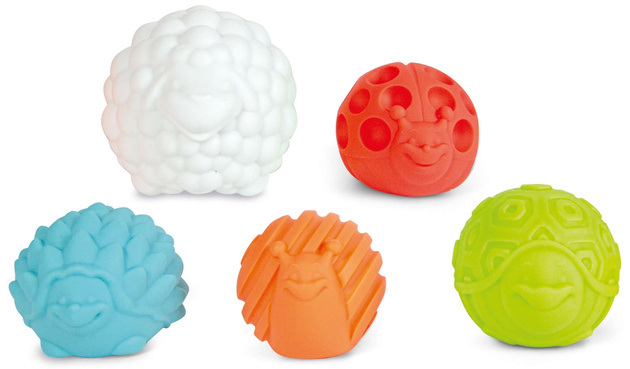 Clementoni Baby Sensory Balls Tiere 5 Bälle