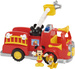 Micky Maus Großes Feuerwehrauto Interaktive Fahrzeugfigur Pluto Mickey Disney Licht und Ton