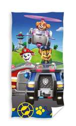 Paw Patrol buntes weiches Handtuch warm Doggies 70x140cm