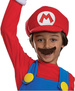 Super Mario 2W1 rote Kostüme, Mario Verkleidung Karnevalskostüme 137-149 cm (10-12 Jahre)
