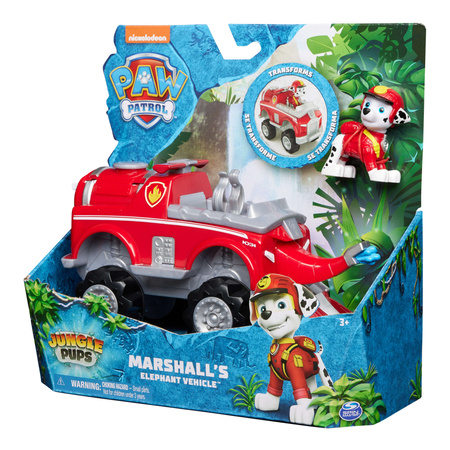 Paw Patrol Jungle Pups Vehicle Marshall Set + Figur