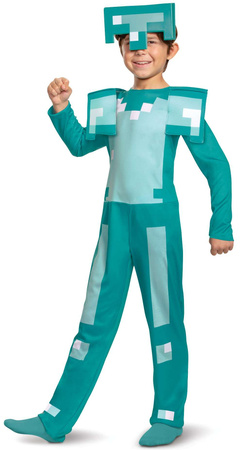 Minecraft Faschingskostüm Diamond Armour 137-149 cm 10-12 Jahre alt