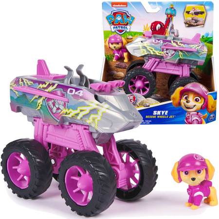 Paw Patrol Rescue Wheels Fahrzeug/Jetski + Skye-Figur
