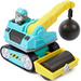 Paw Patrol Rubble Charger Baufahrzeug Roter Heppo Grabber mit Figur 6cm