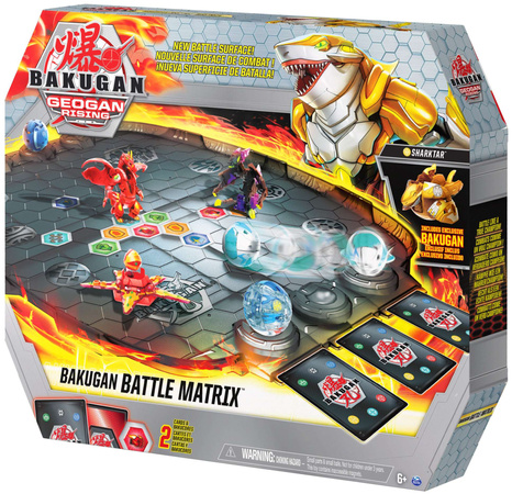 Bakugan Battle Matrix arena Geogan Rising + Figur